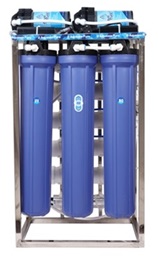 Aqua Sea Pure 50 LPH Commercial RO Water Purifier Plant/Filter 50 Litres Storage Capacity &Suitable for Borewell,Tanker, & Municipal Water.UV, TDS Adjuster, Auto Shut Off Works UP TO  3000 TDS Of Water.