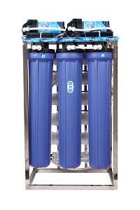 Aqua Sea Pure 50 LPH Commercial RO Water Purifier Plant/Filter 50 Litres Storage Capacity &Suitable for Borewell,Tanker, & Municipal Water.UV, TDS Adjuster, Auto Shut Off Works UP TO  3000 TDS Of Water.