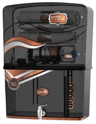 Aqua Sea Pure RO Domestic Water Purifier (RO+ LED UV+ ORC COPPER+ HIGH TDS MEMBRANE+ TDS CONTROL) Best For Home/Office Purpose, Automatic | 15 LPH | 12 Liter Storage Tank
