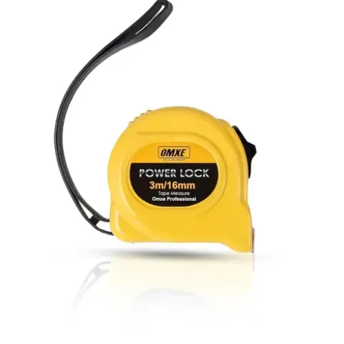 OMXE 3 Meter Measuring Inch Tape | Inch Tape For Measurement | 16mm Power Lock Measuring Tape | Measurement Tape | Tape For Measurement 3M | Steel Measuring Tape | 3 Meter Measurements Tape