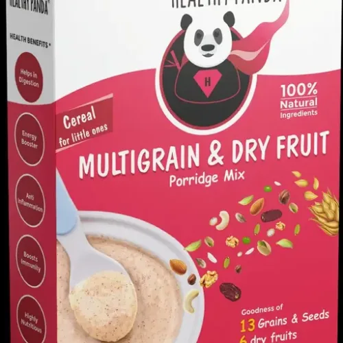 Multigrain Cereal with Dry fruits 400G : Sprouted Sathumaavu Mix / Baby cereal/ Sprouted Sathu Mavu/Multigrain Health mix / Toddler food/ / Baby food / Baby cereal 6 months + (100% Fresh & Natural)
