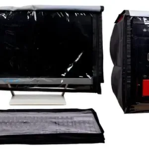 GUTSAV SALES ® COMPUTER COVER 3 SET COVER 24 INCH MONITER, KEYBOARD, CPU COVER 3 SET 24 INCH