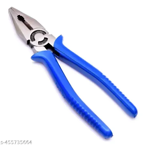 Combination Plier with Joint Cutter for Home, Hand Tools Pliers for Electrical Work (Blue)