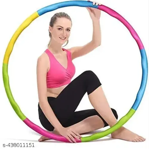 Hula Hoop Toys, Detachable and Adjustable Fitness Exercise Ring Toys for Kids, pet Training Skill Development Ideal Indoor and Outdoor Gymnastics Toys for Boys and Girls