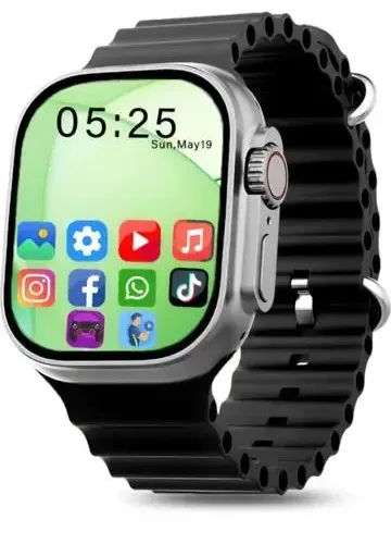 T800 Ultra Smart Watch 1.99" Series 8 HD Display - Campatible for IOS & Android -Bluetooth Call, Fitness Tracker, Voice Assistance