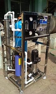WHOLER 250 LPH Reverse Osmosis Water Purifier Plant with Auto Shut Off, Tds Adjester - 250 LPH