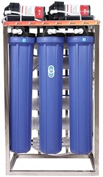UPTECH 50 LPH Commercial Ro Water Purifier Plant RO+UV+TDS Adjuster+AUTO SHUT OFF Output-50 Liter Per Hour Stainless steel Body Fully Automatic with TDS Adjuster works with Input TDS UPTO 3000
