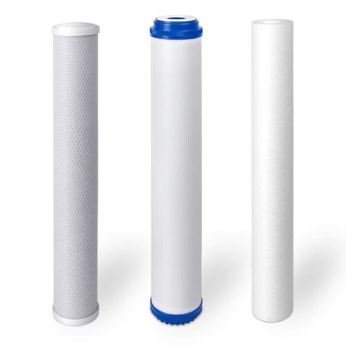 CTO - GAC - PP Filter Cartridge 20 Inch for Commercial Water Purifier | 50ltr Water Purifier Service Filters | 5 Micron Spun Filter 20" with Carbon Filter